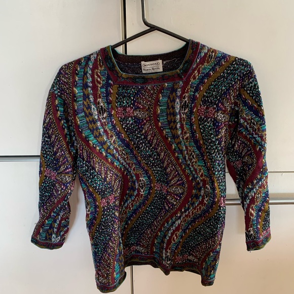 Vintage Missoni for Nieman Marcus sweater made in Italy XS/S - Picture 3 of 9